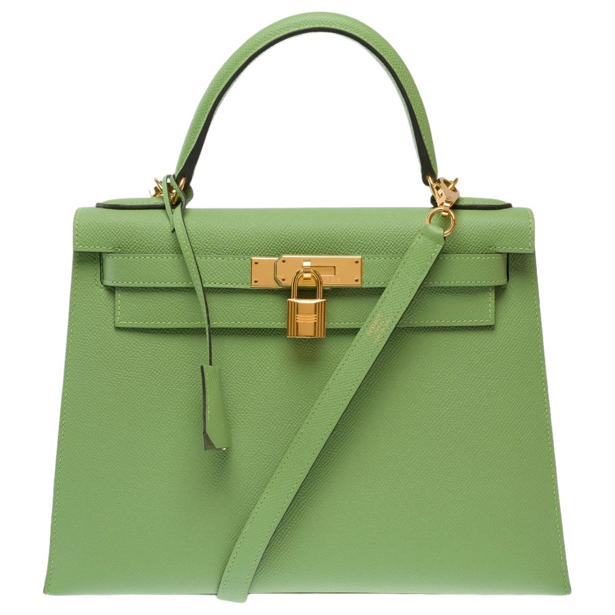 Kelly 28 leather handbag