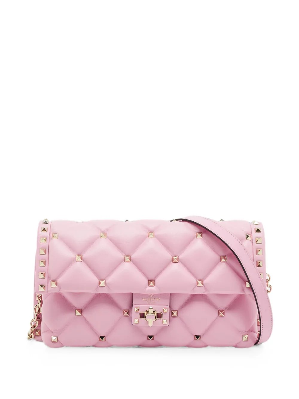 Candystud quilted shoulder bag