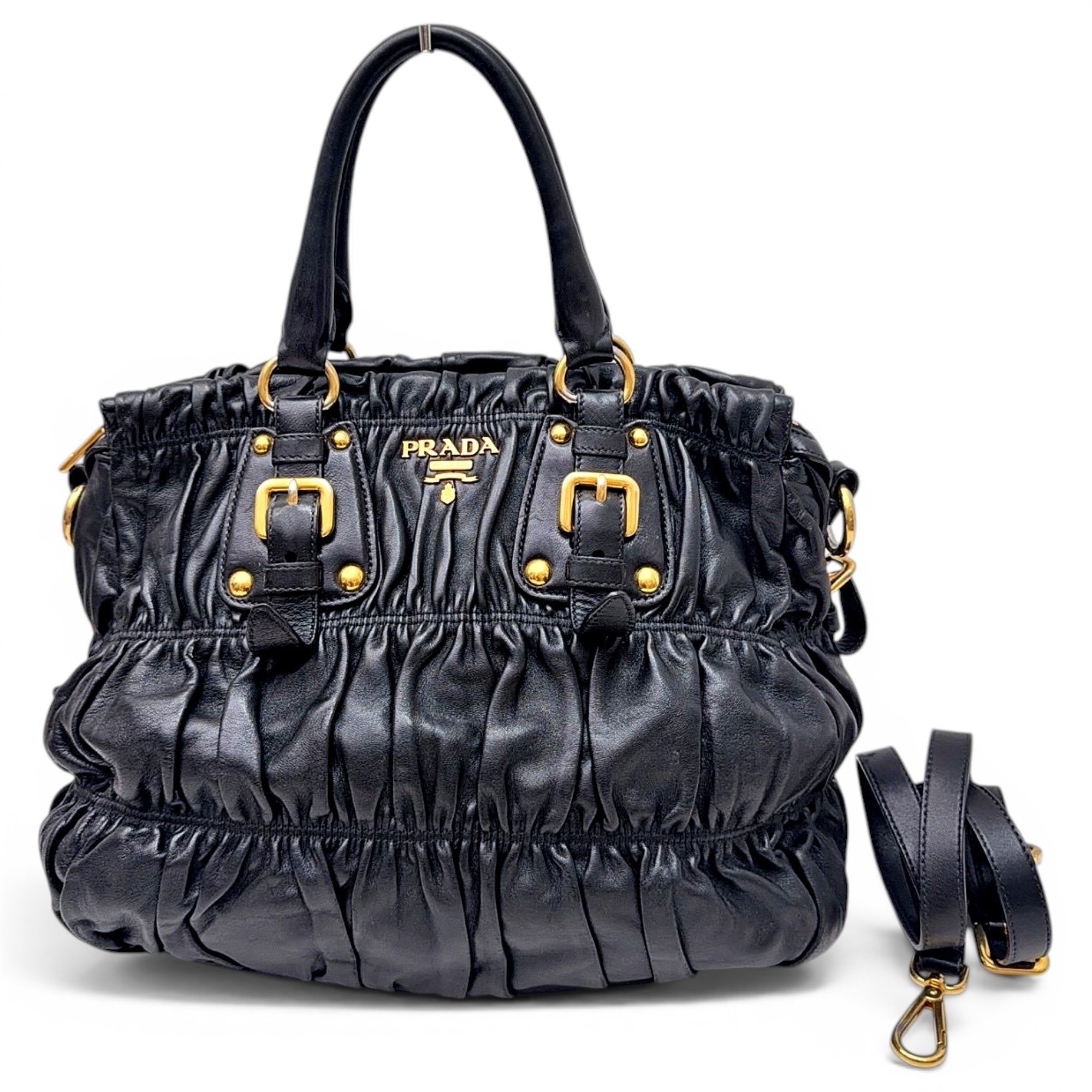 Leather tote