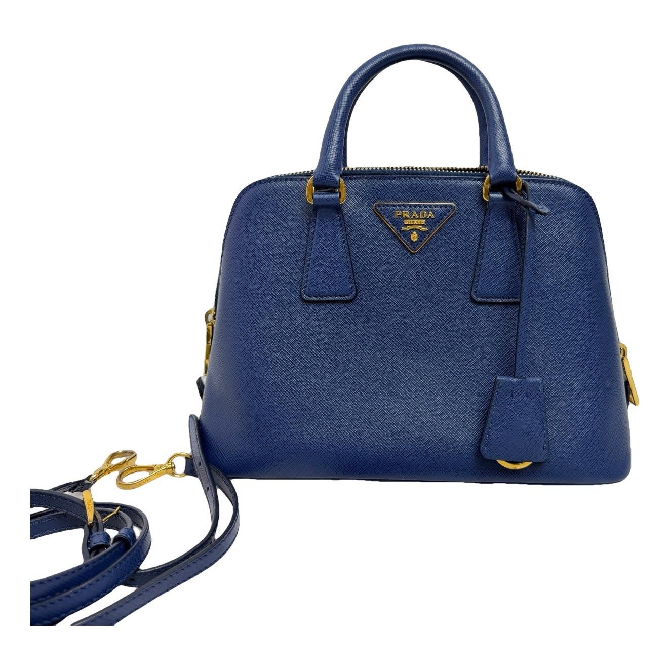 Promenade leather handbag