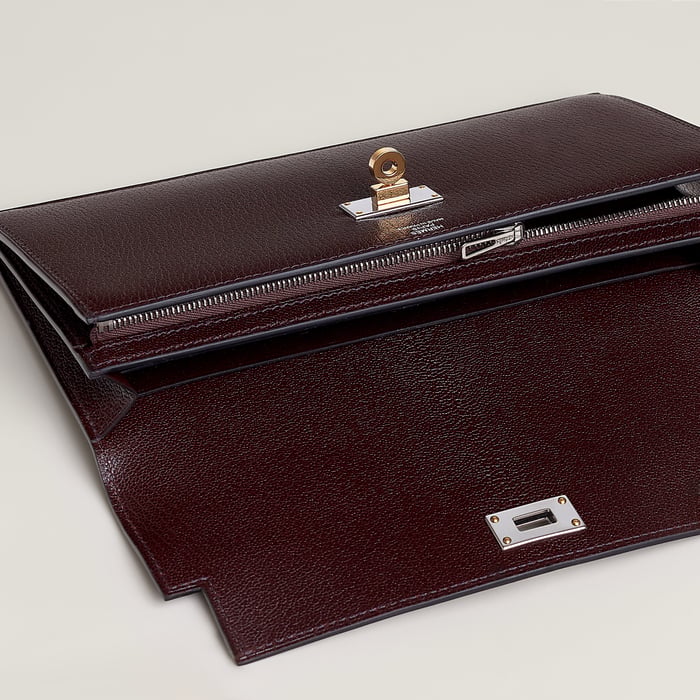 Rouge Sellier Kelly Pocket Long Electrum Wallet