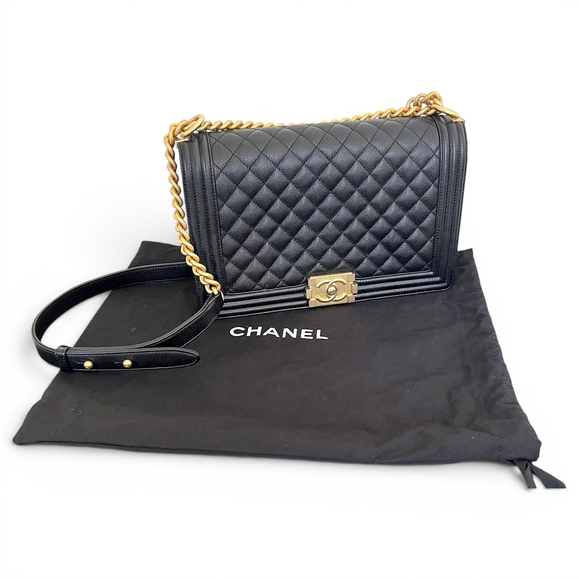 Boy leather crossbody bag