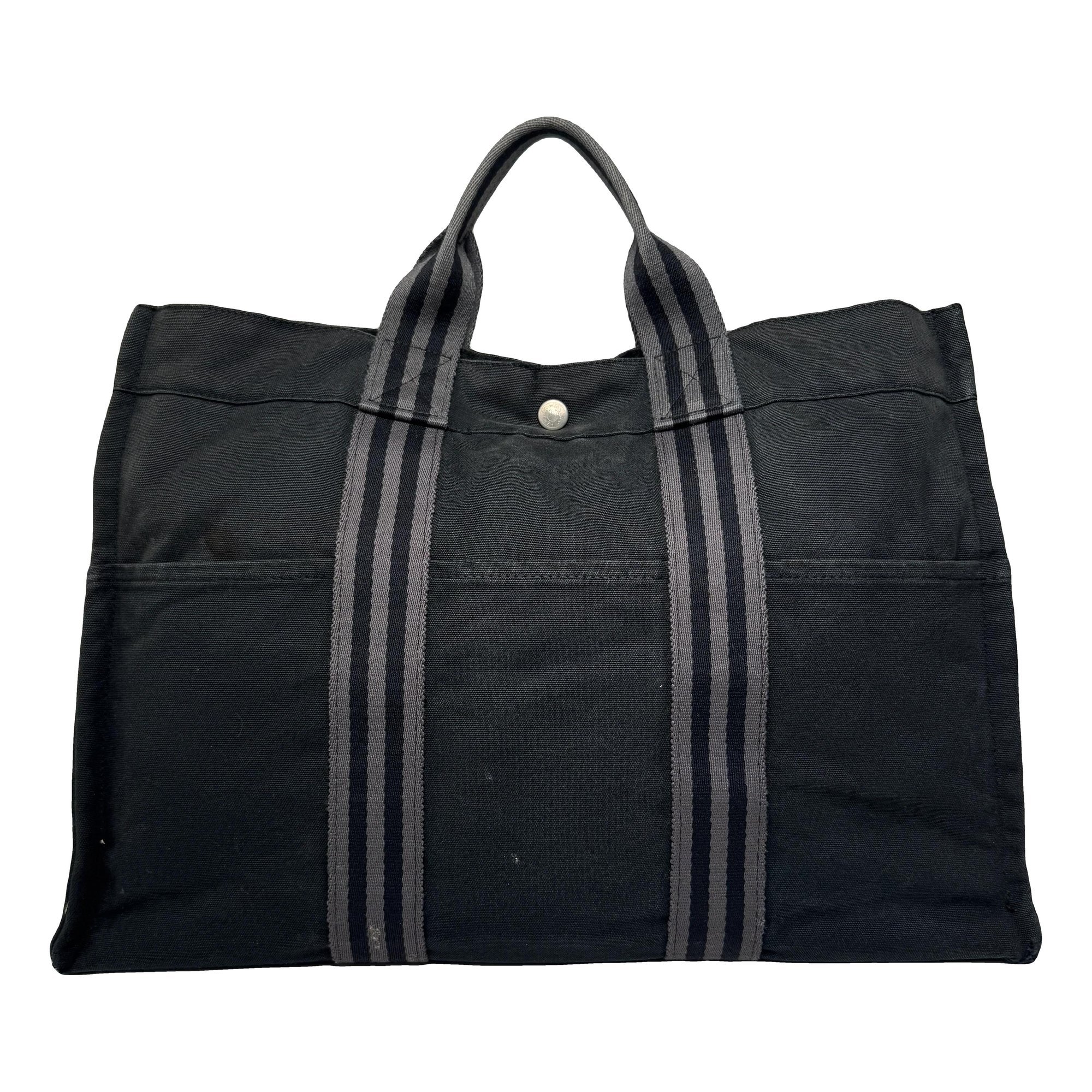 Hermes Garden Party Handbag Black