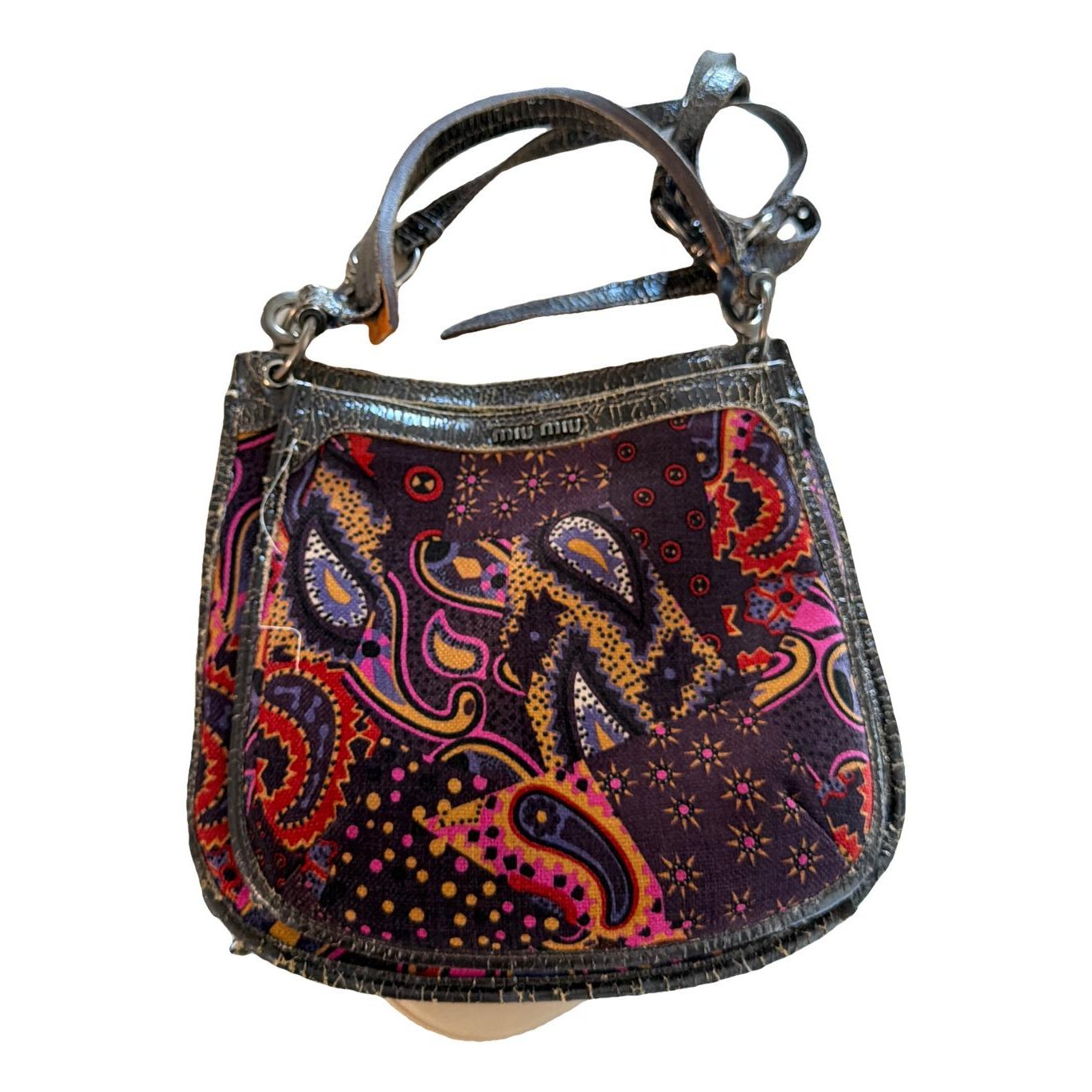 Velvet crossbody bag
