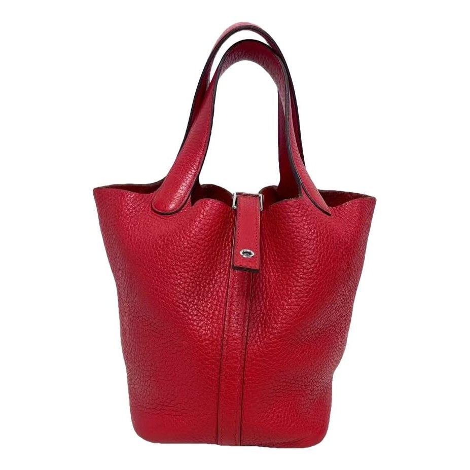 Picotin leather handbag