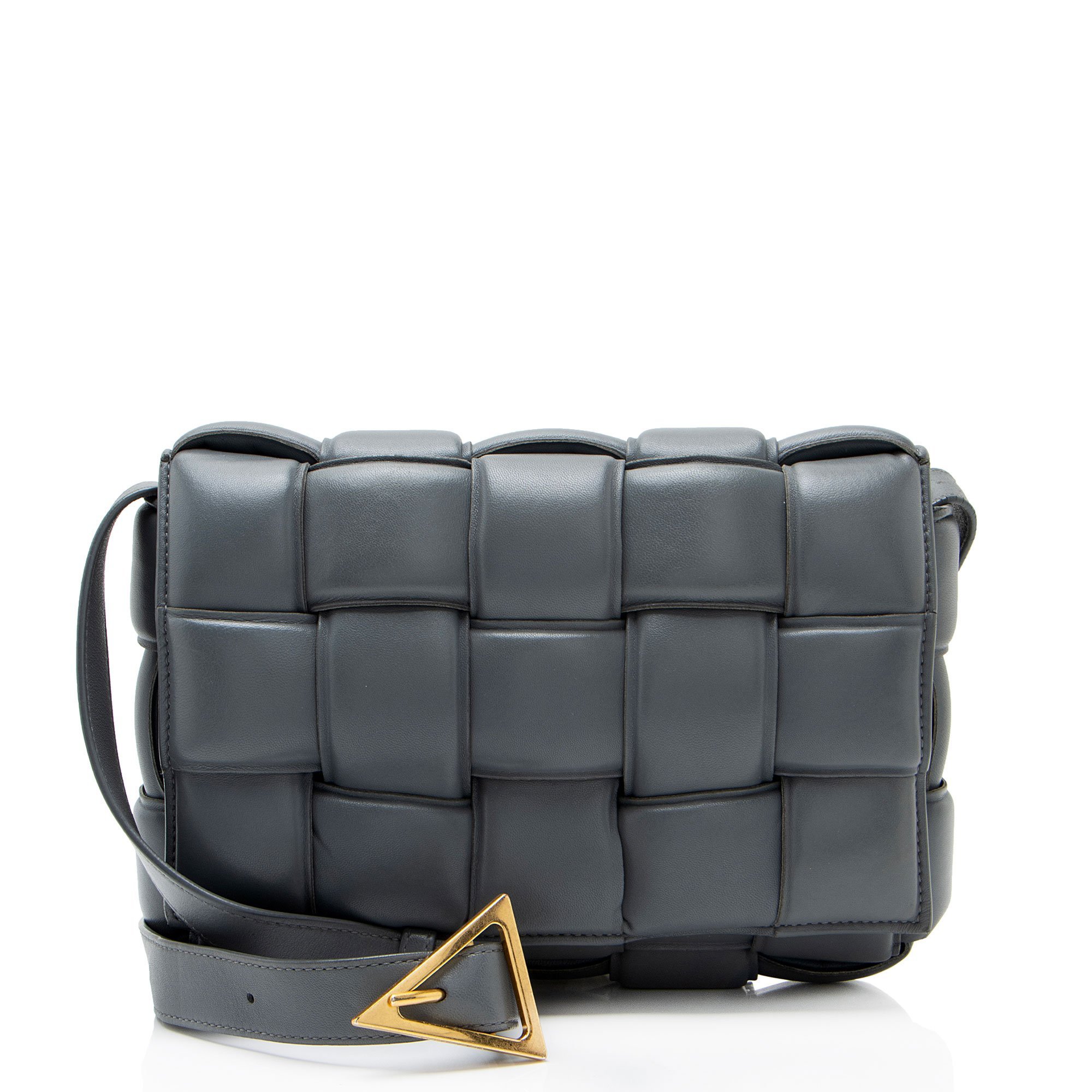 Cassette leather crossbody bag
