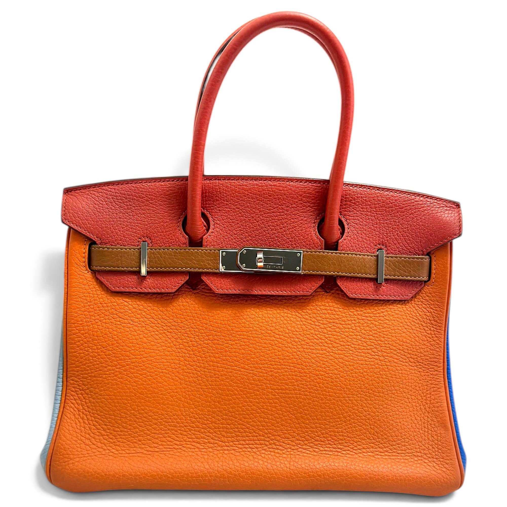 Birkin 30 leather handbag