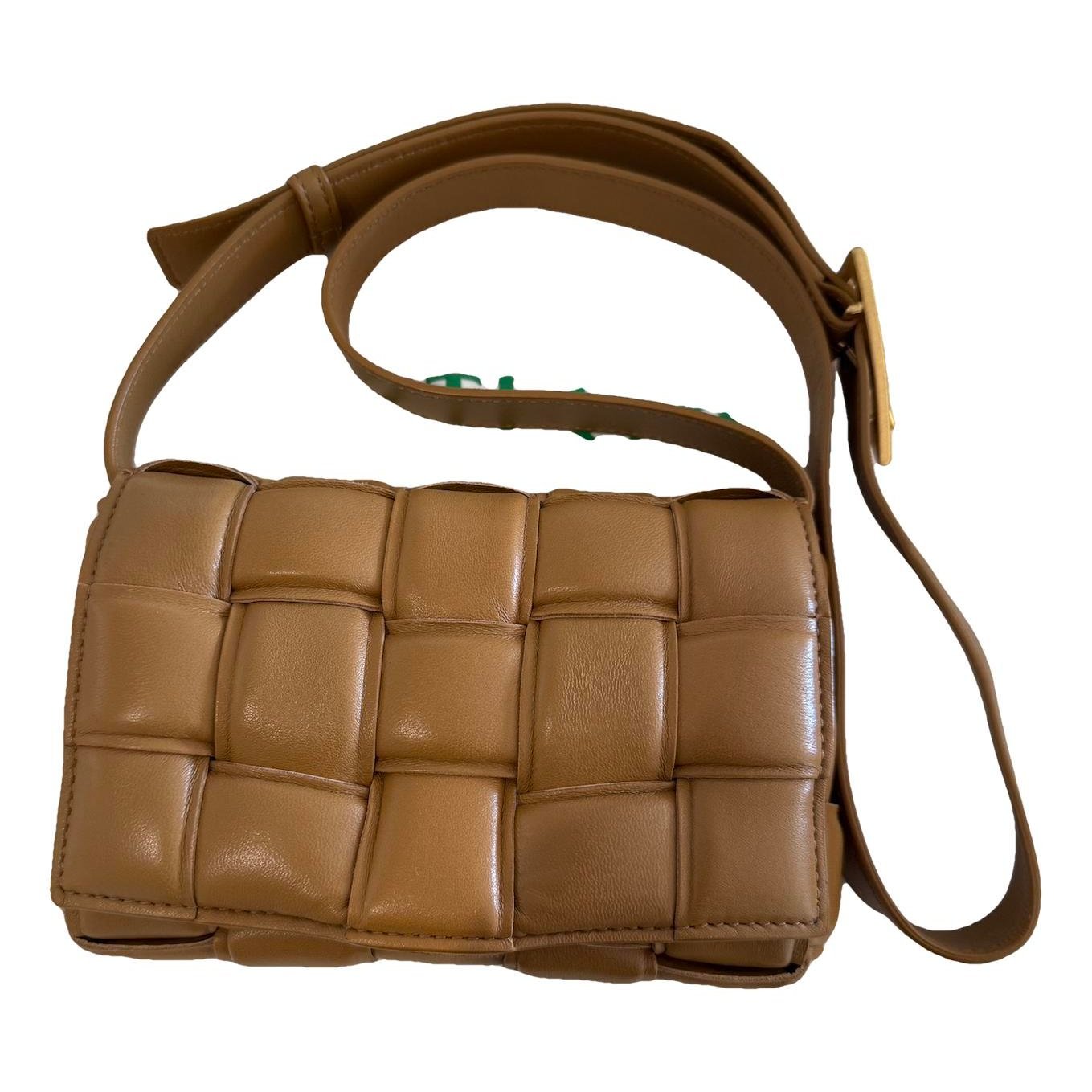 Cassette Padded leather bag
