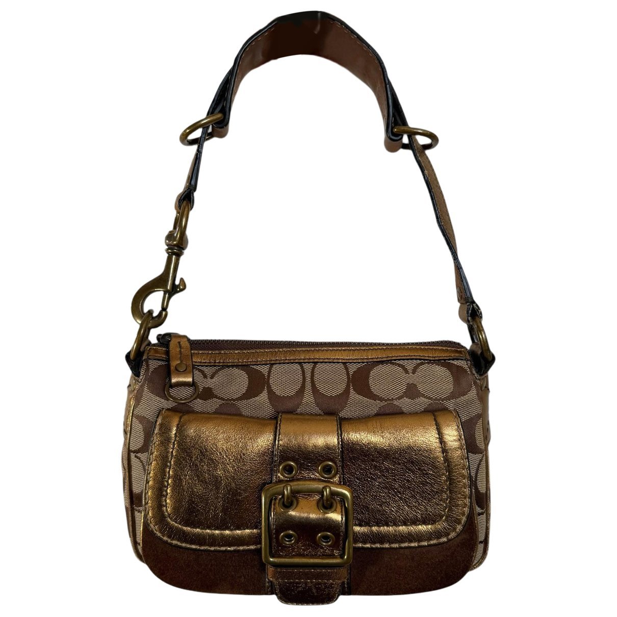 Signature Sufflette leather handbag