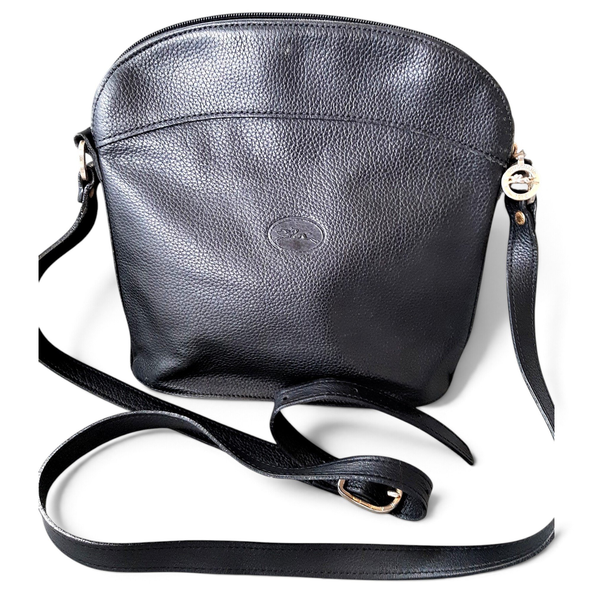 Leather crossbody bag