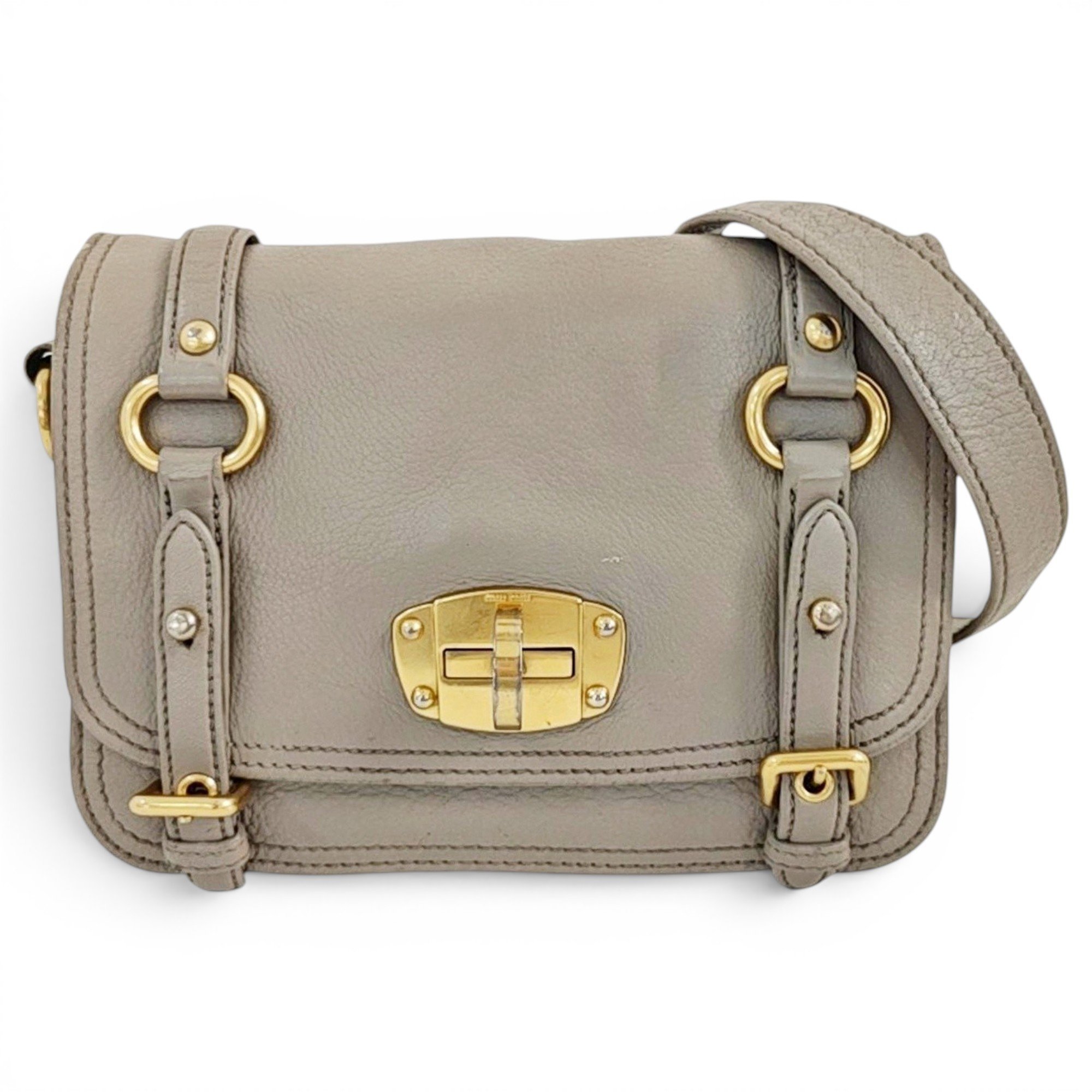Leather handbag