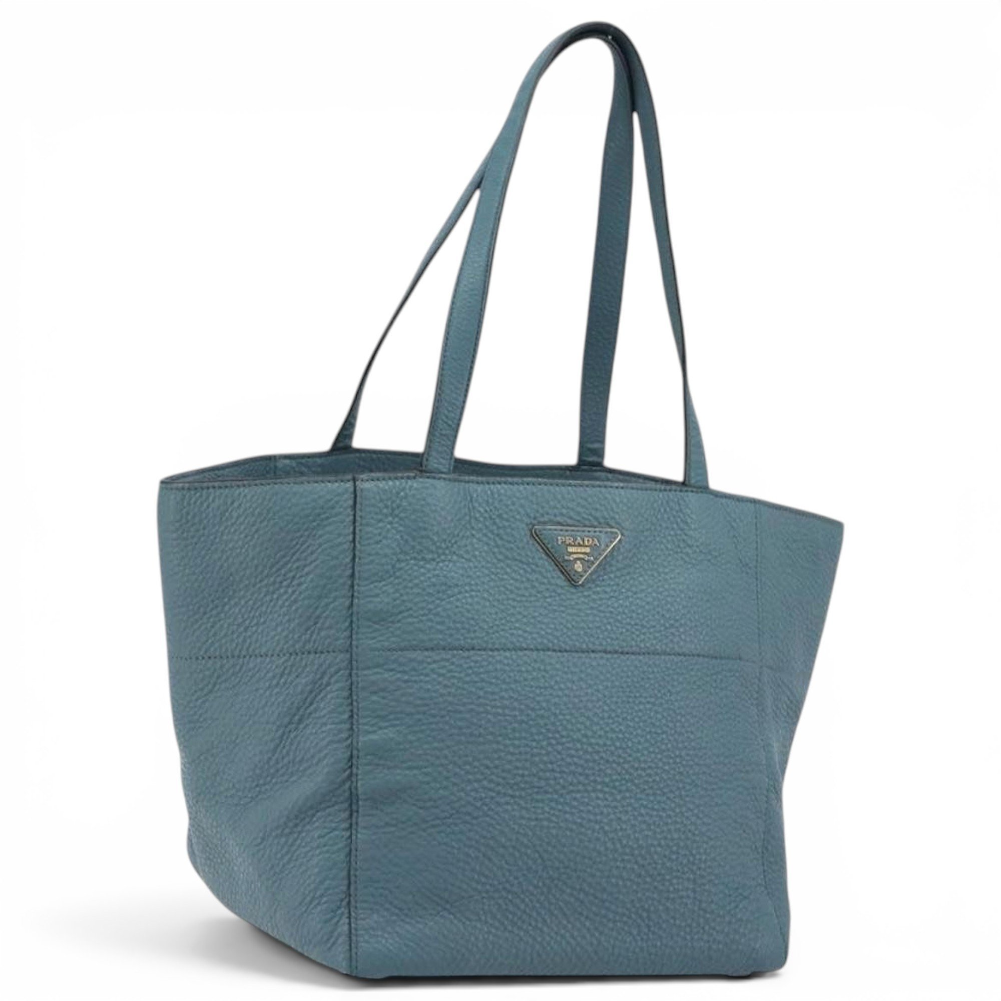 Leather tote