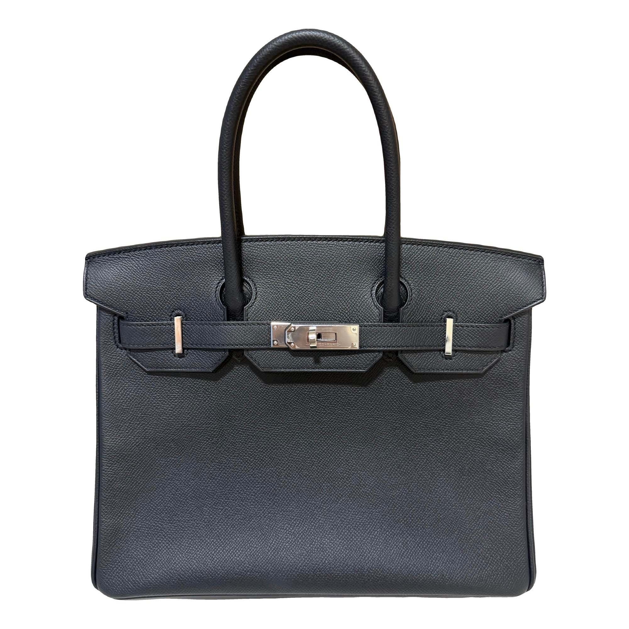 Birkin 30 leather handbag