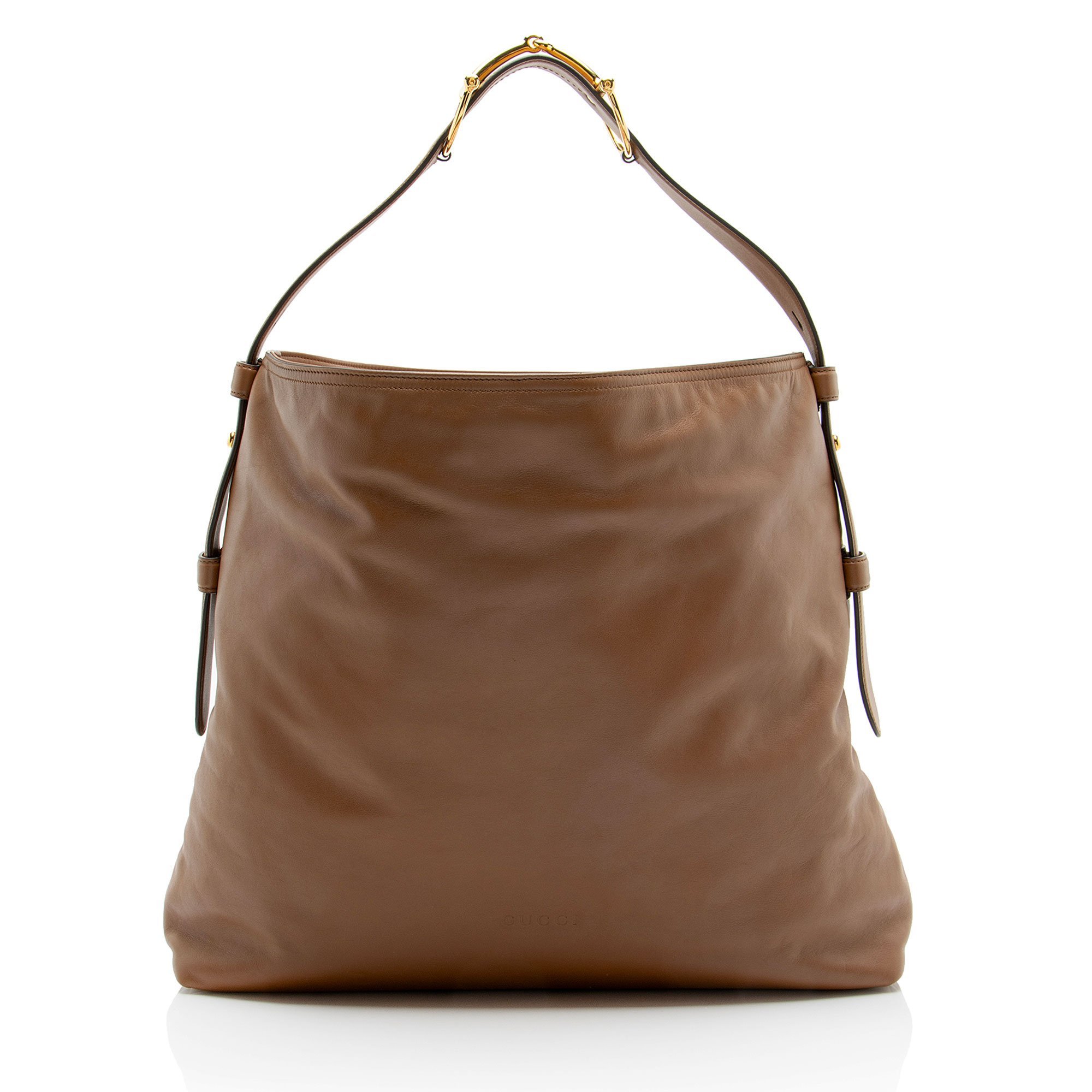 Leather tote