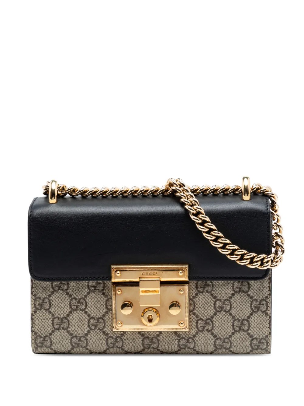 2016-2026 Small GG Supreme Padlock crossbody bag