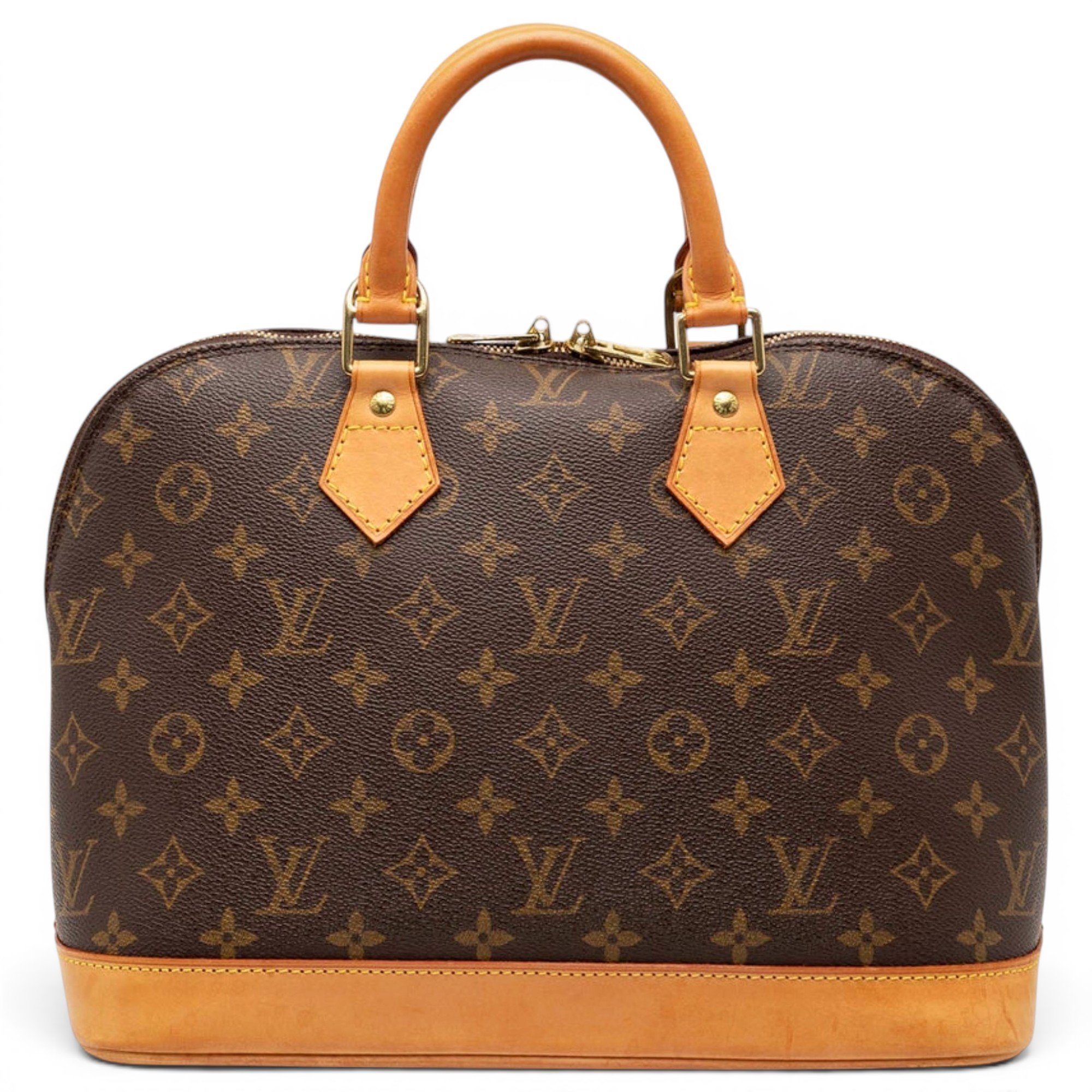Alma leather handbag