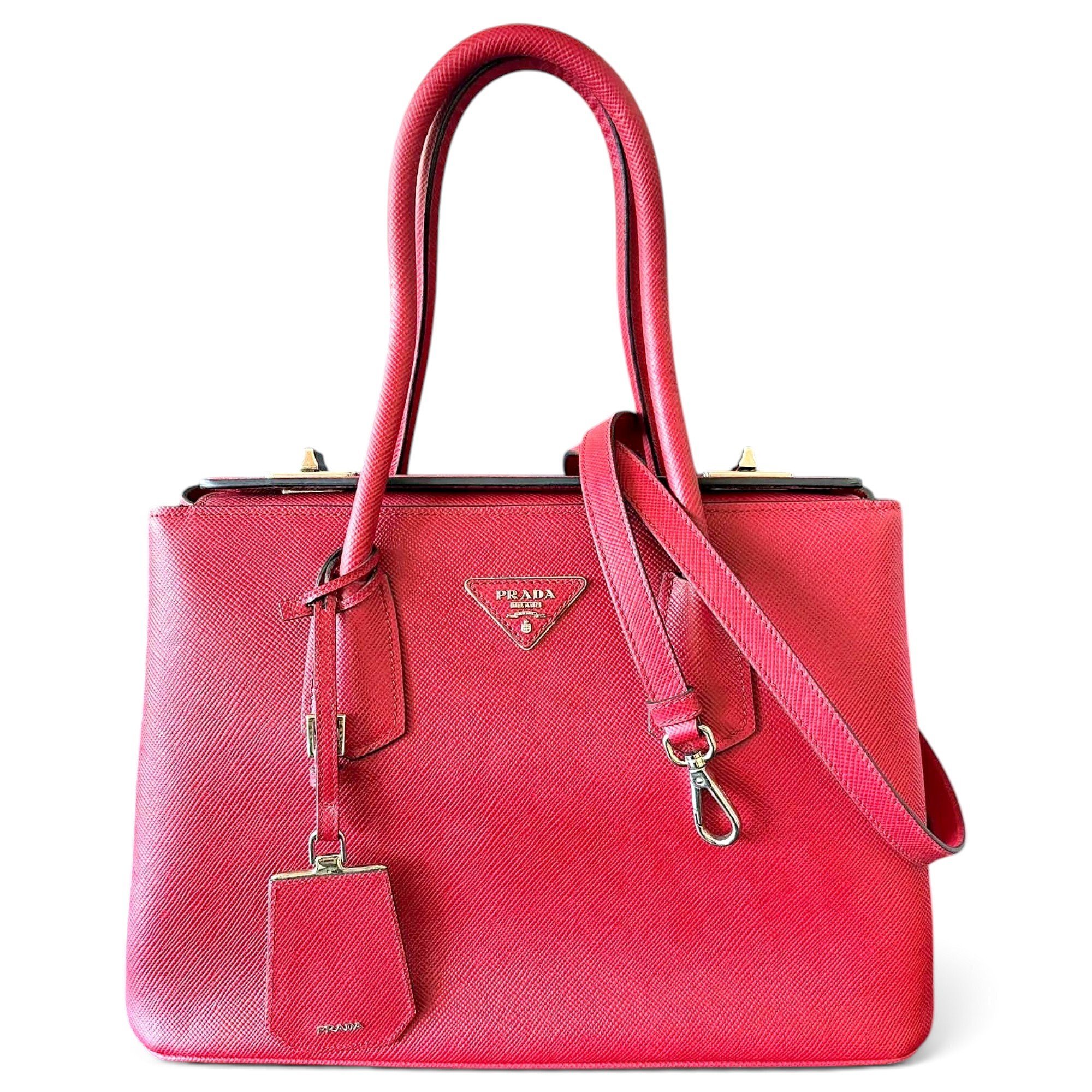 Galleria leather tote