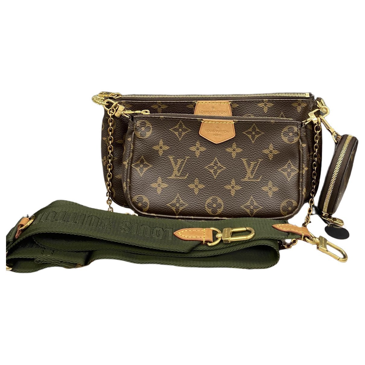 Multi Pochette Accessoires leather handbag