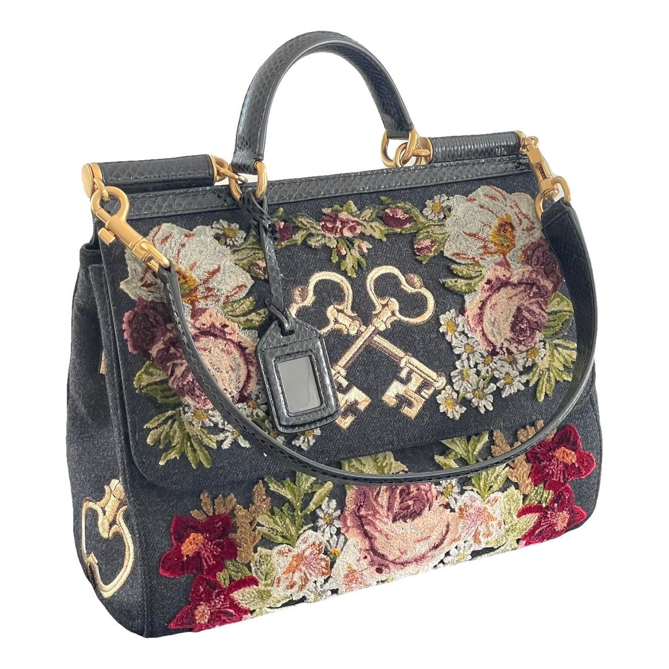 Sicily velvet handbag