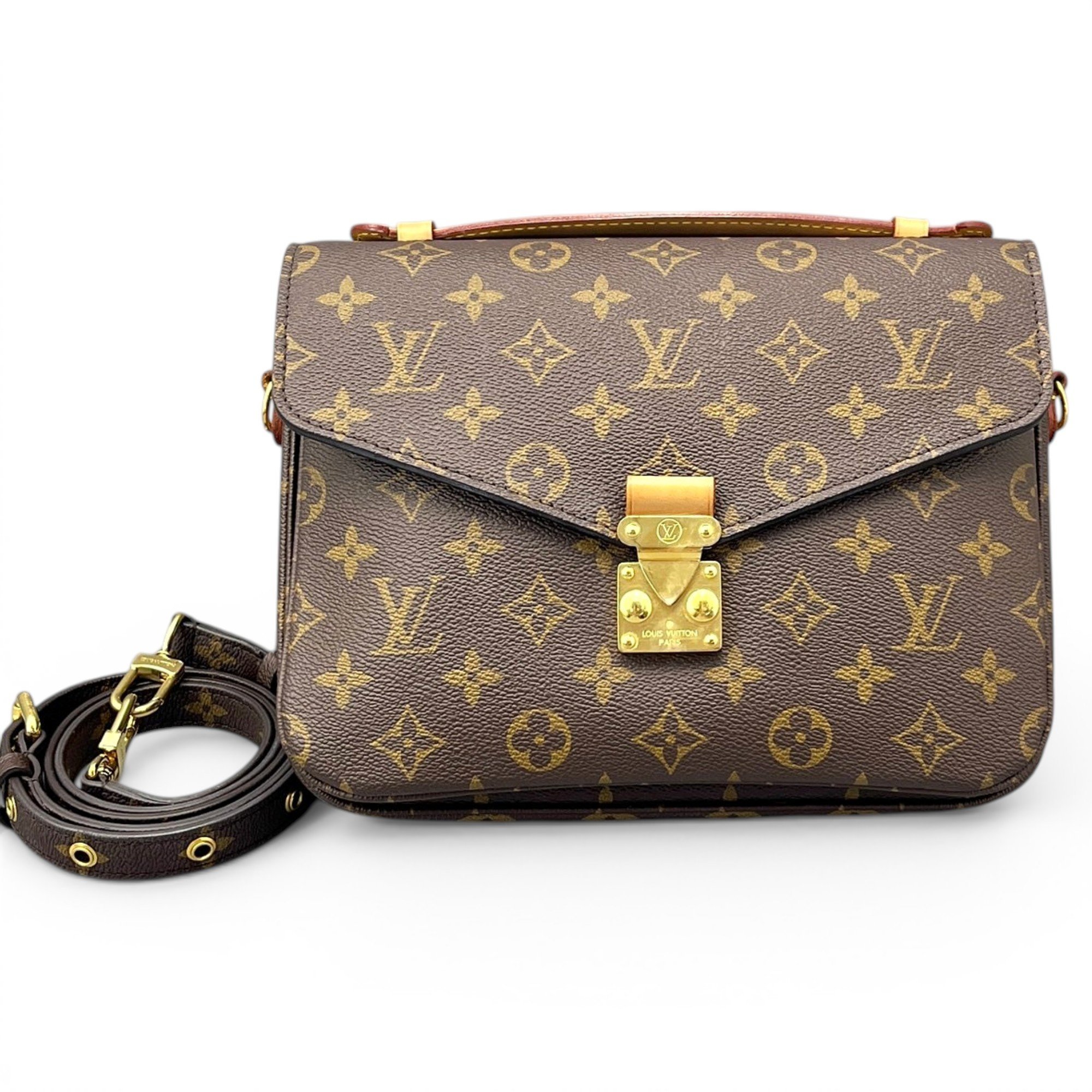 Metis leather handbag