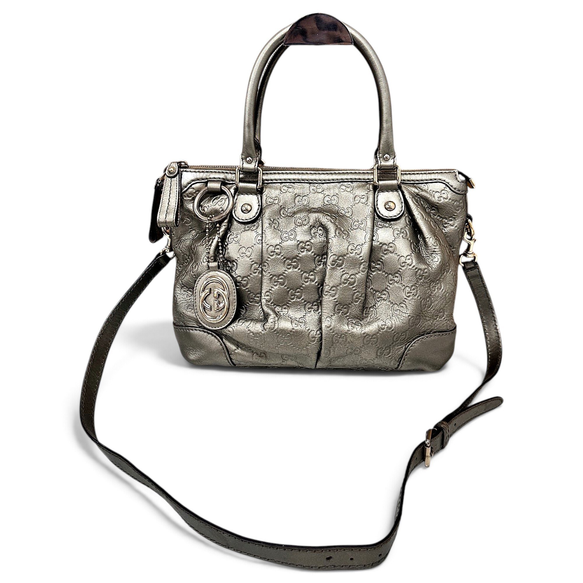 Leather handbag
