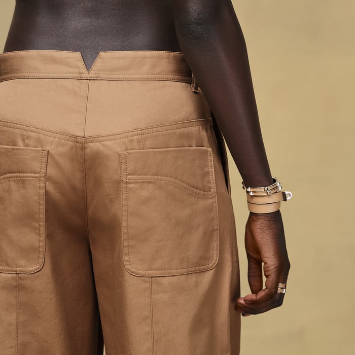 Brun Mahogany Loose Fit Pants