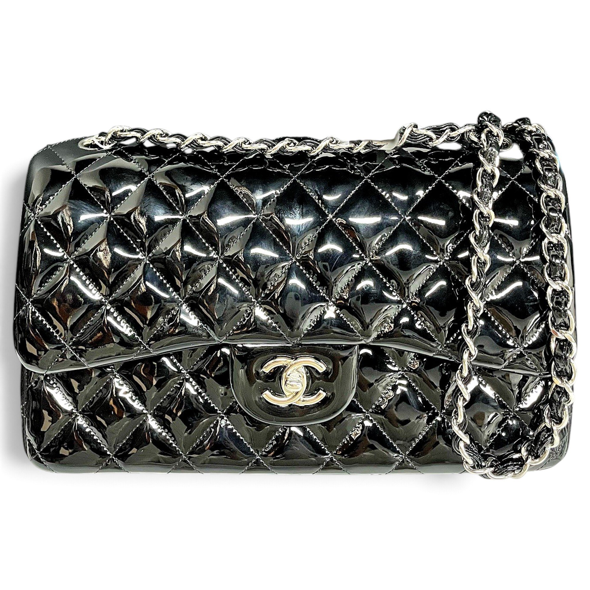 Timeless/Classique patent leather crossbody bag