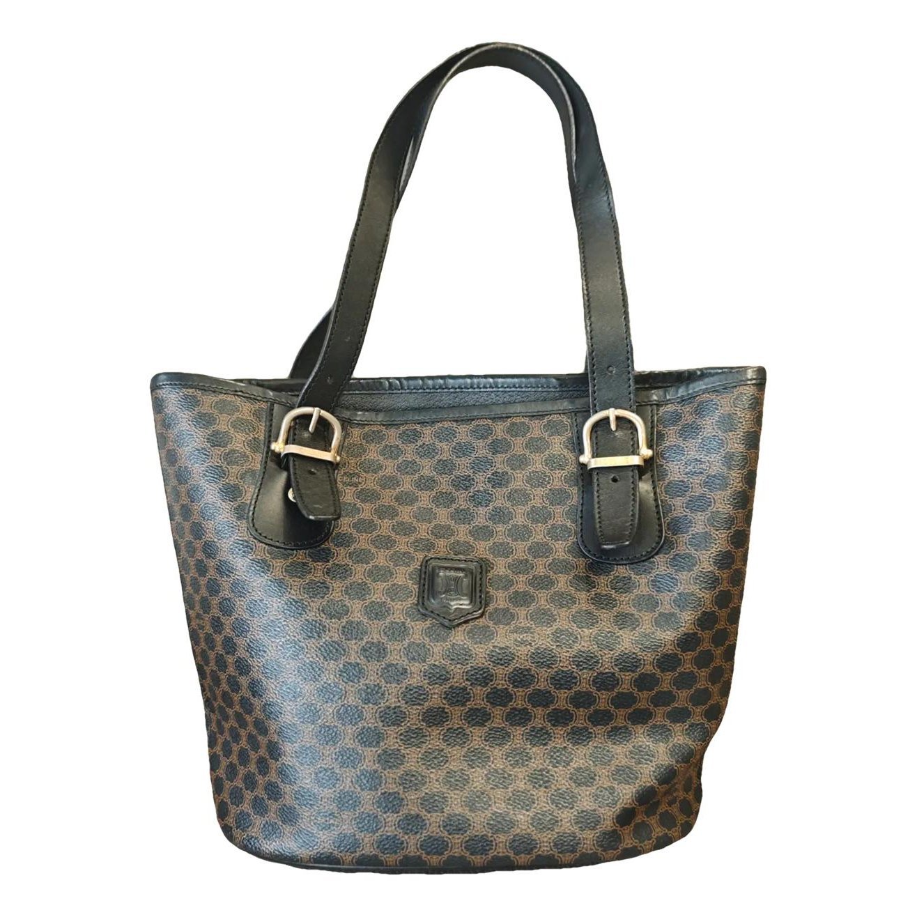 Cabas Vertical vinyl tote