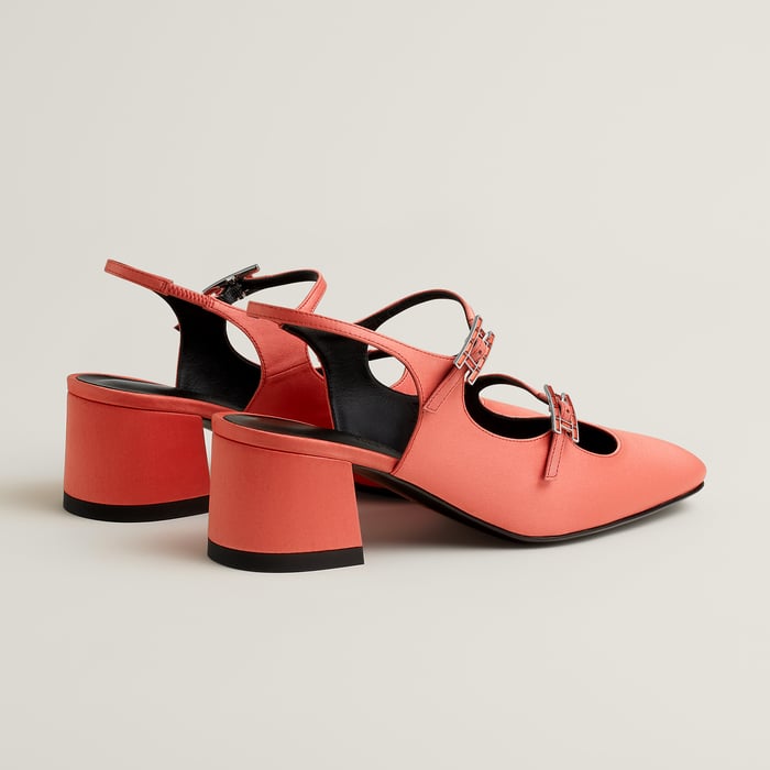 Rose Pêche Jackie 50 Pump