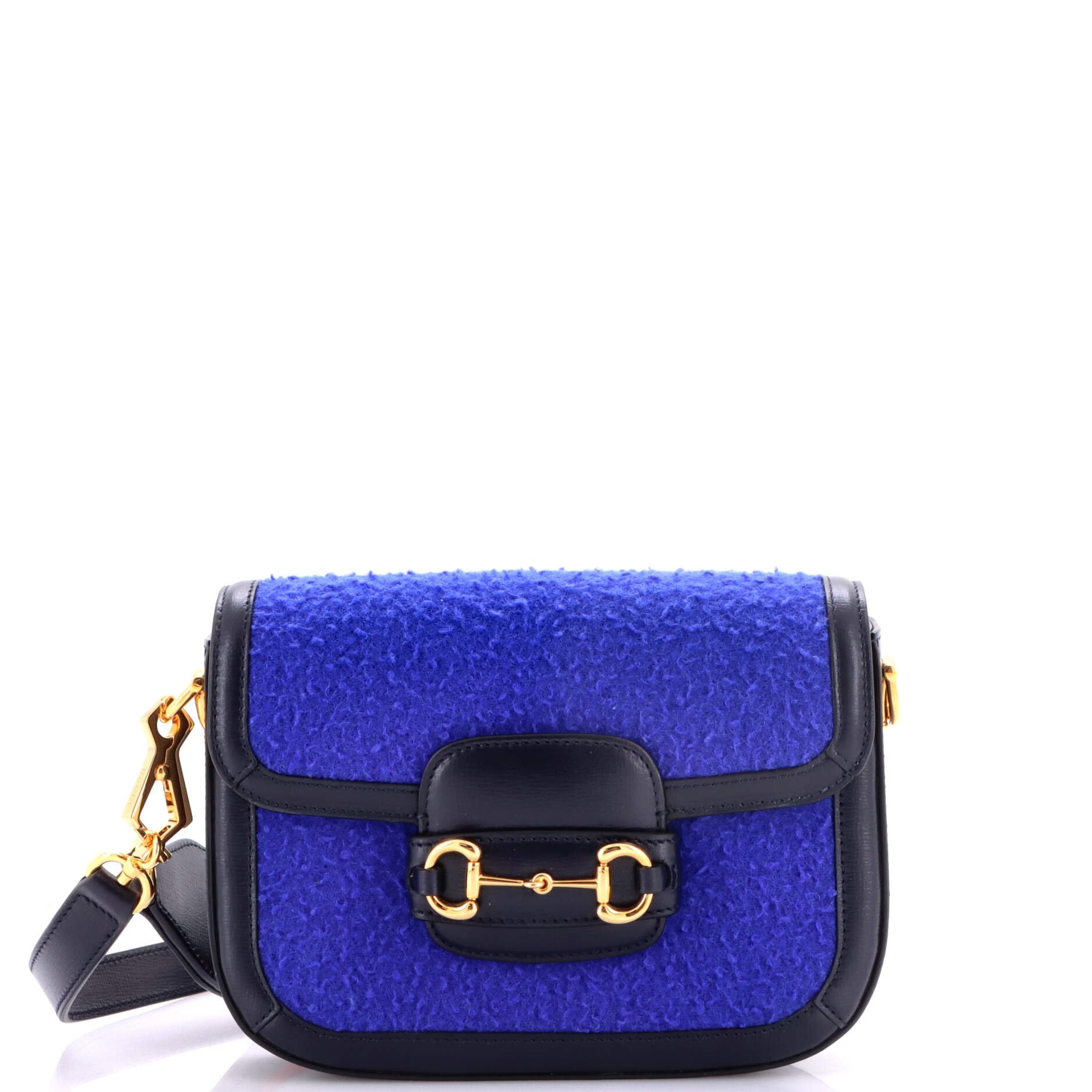Horsebit 1955 Shoulder Bag Wool Mini