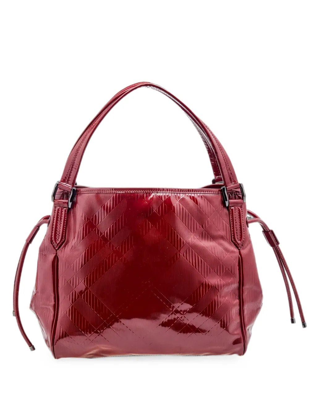 Bilmore check-embossed tote bag