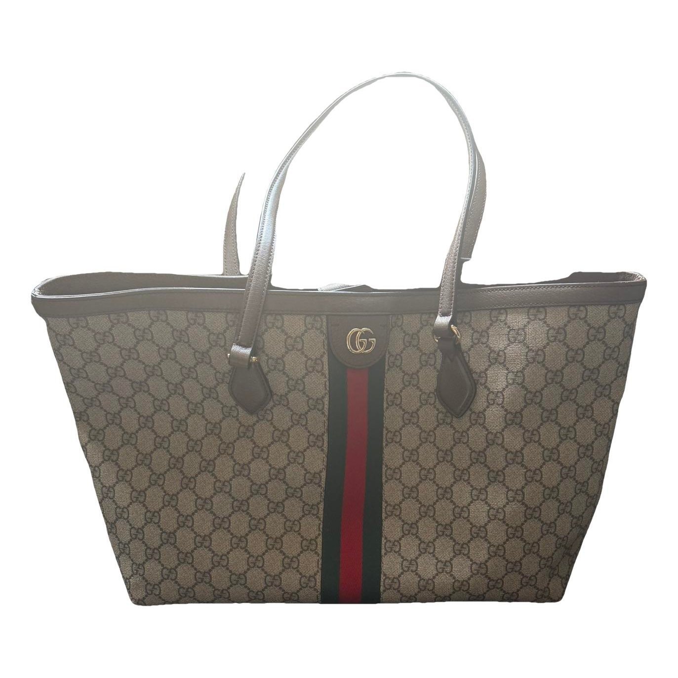 Ophidia Shopping leather tote