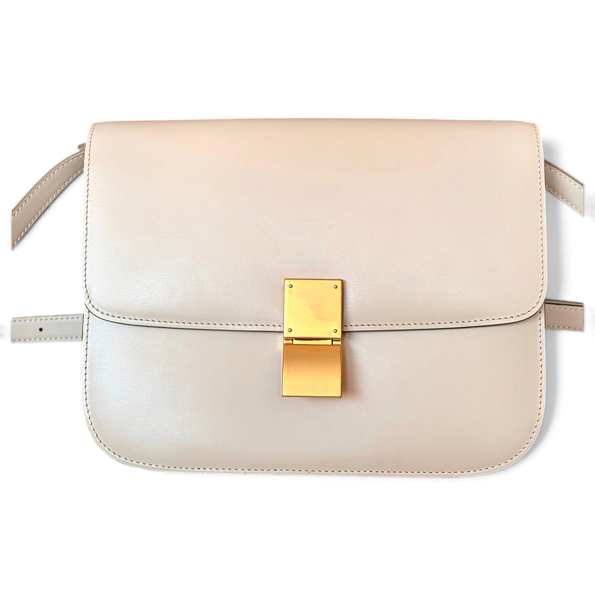 Classic leather handbag