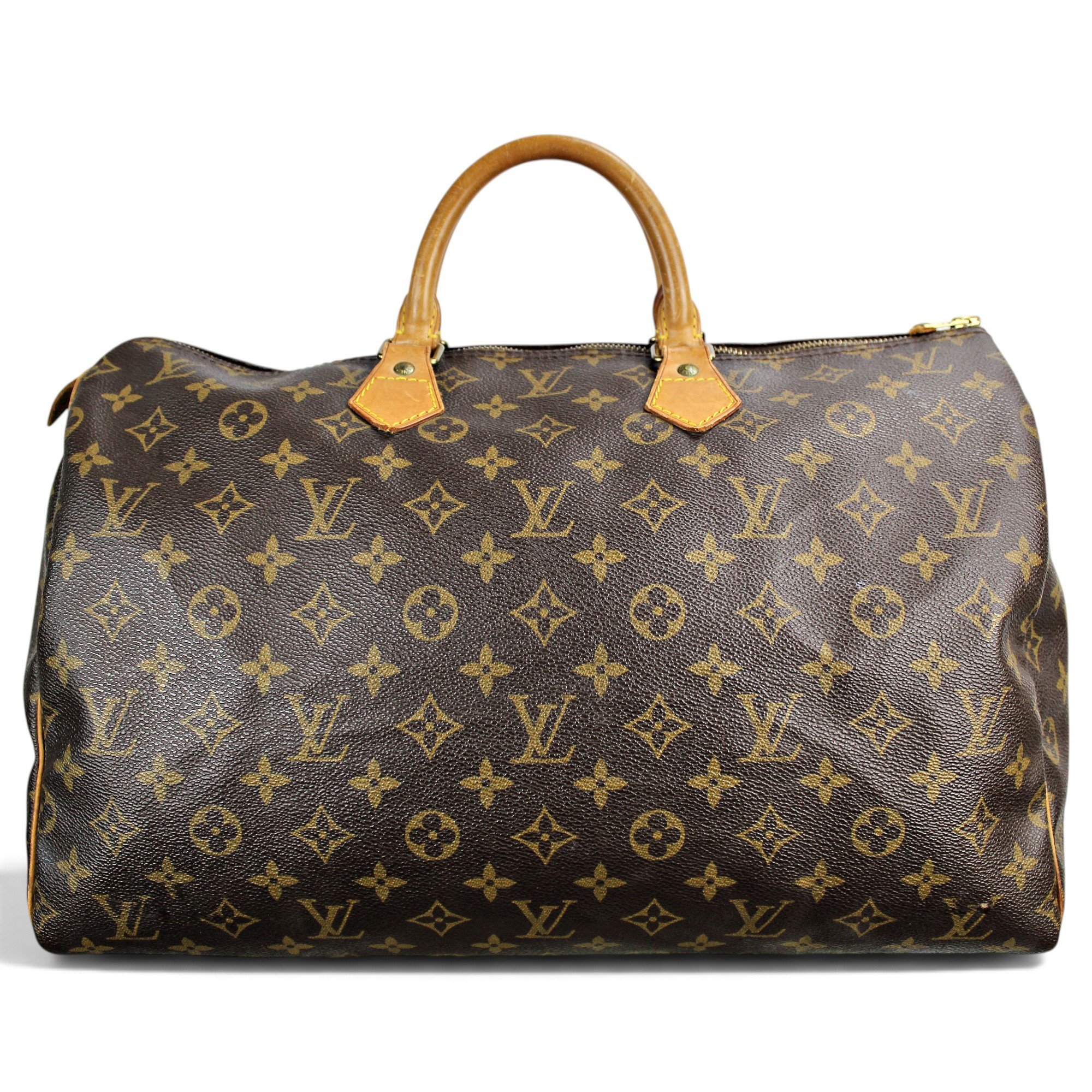 Speedy leather handbag