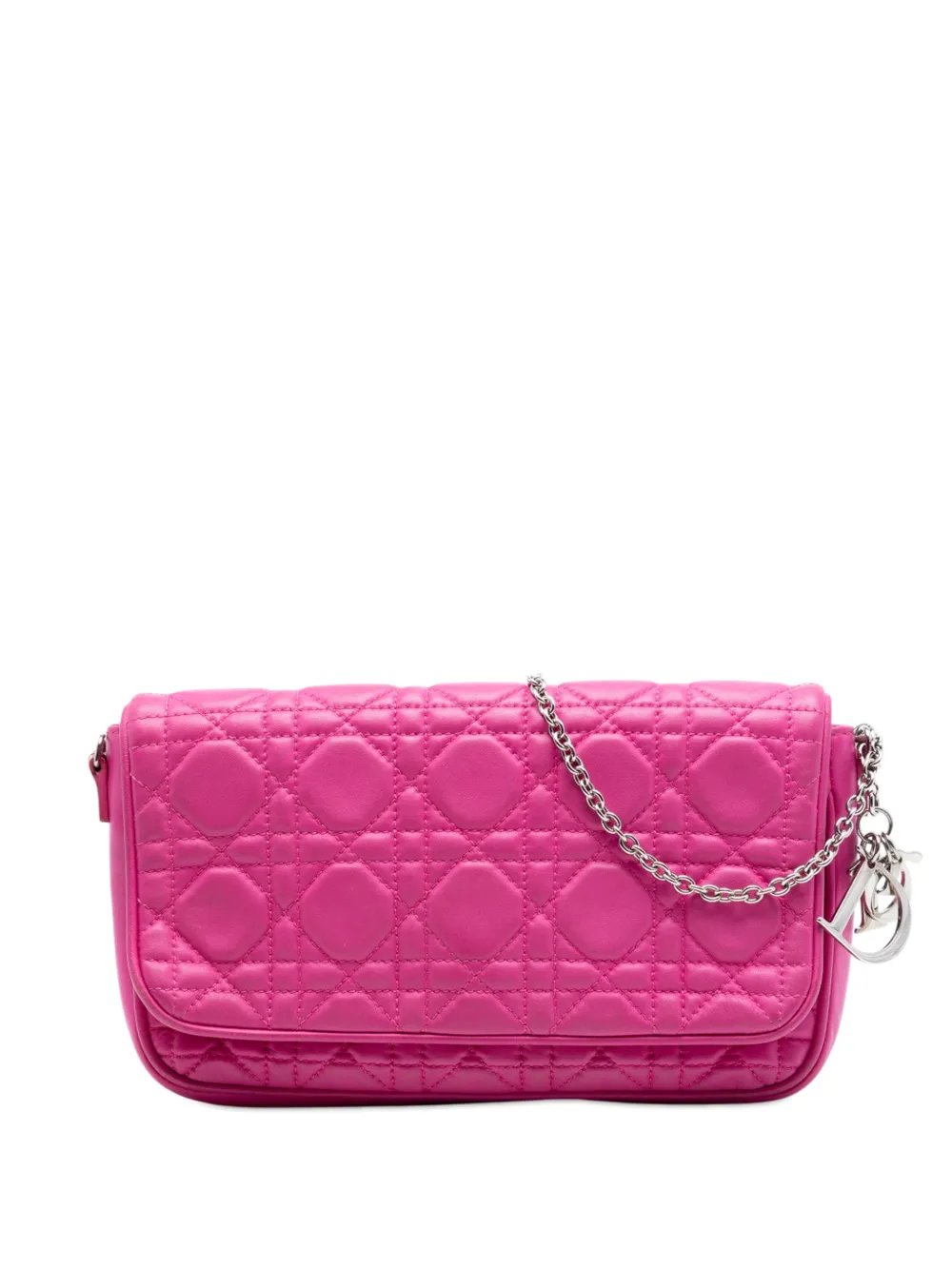 2011 Lambskin Cannage Chain Pochette crossbody bag