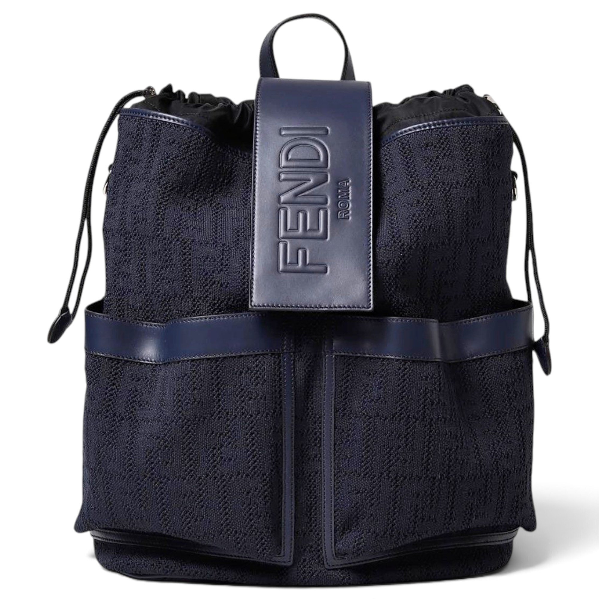 Leather backpack