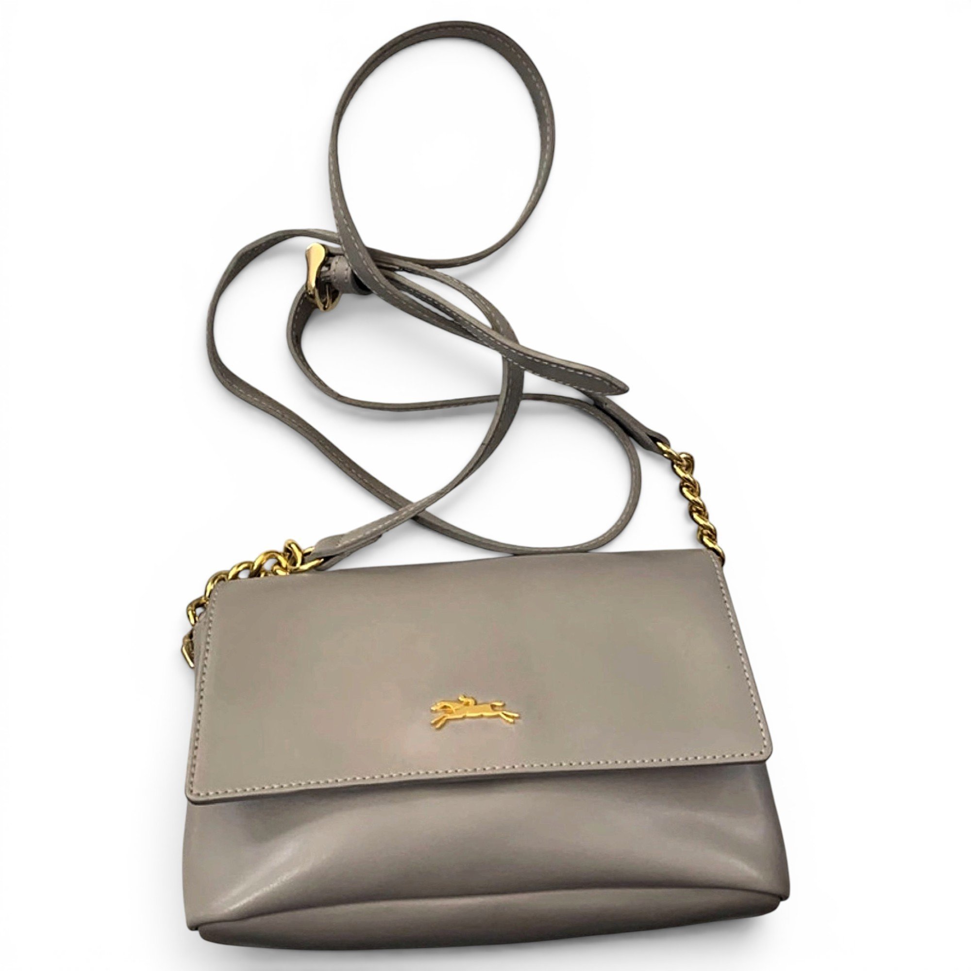 Leather crossbody bag