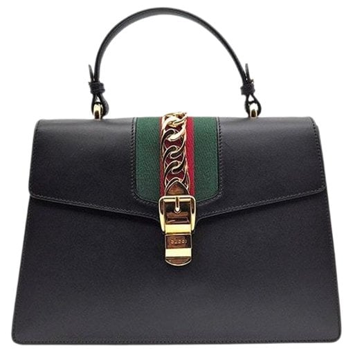 Leather handbag