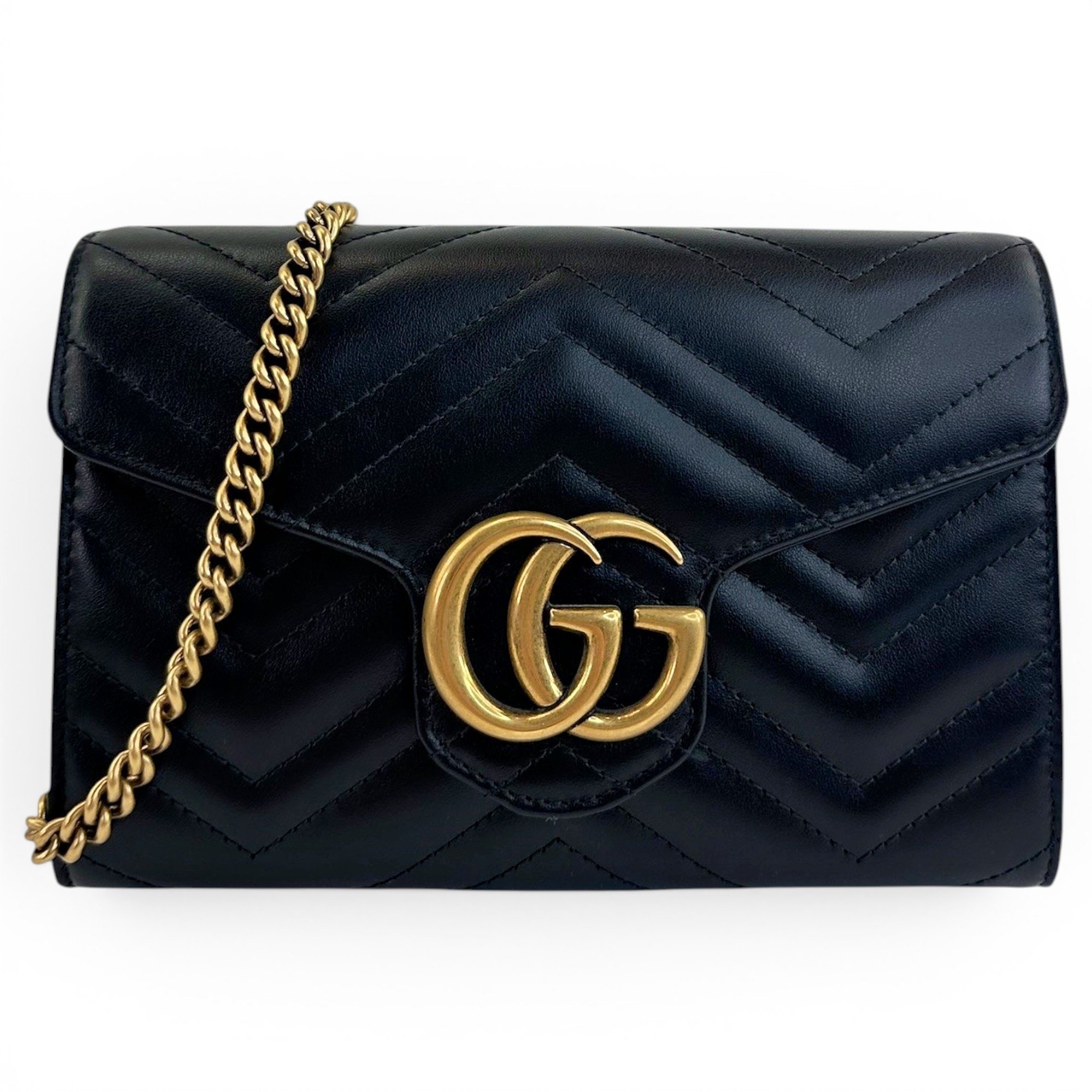 GG Marmont Chain leather handbag