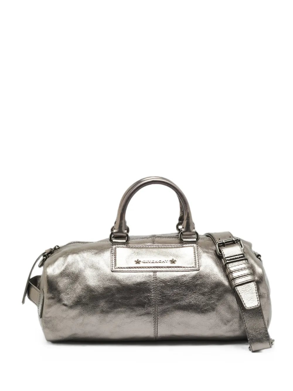 Givenchy textured logo-plaque travel bag