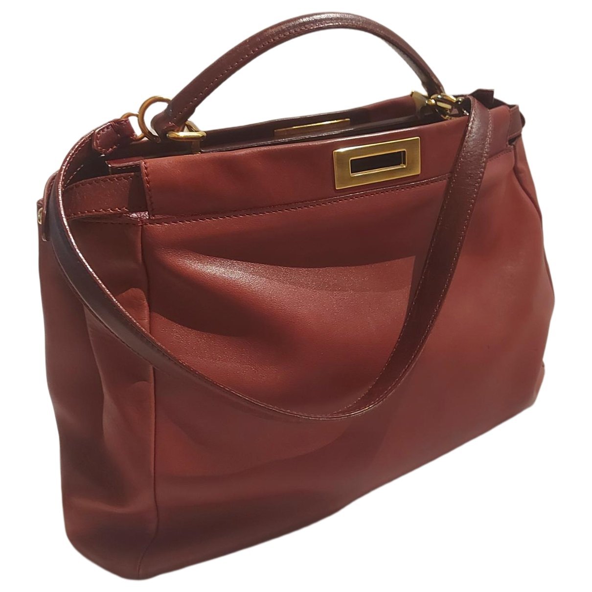 Peekaboo X-Lite leather handbag