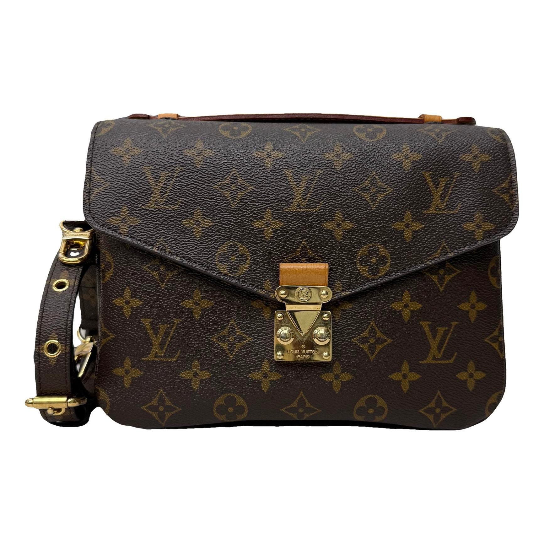 Metis leather handbag