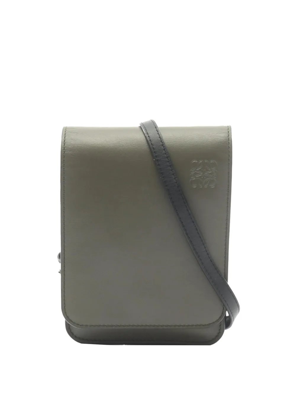 2010-2026 Leather Gusset Phone Holder crossbody bag
