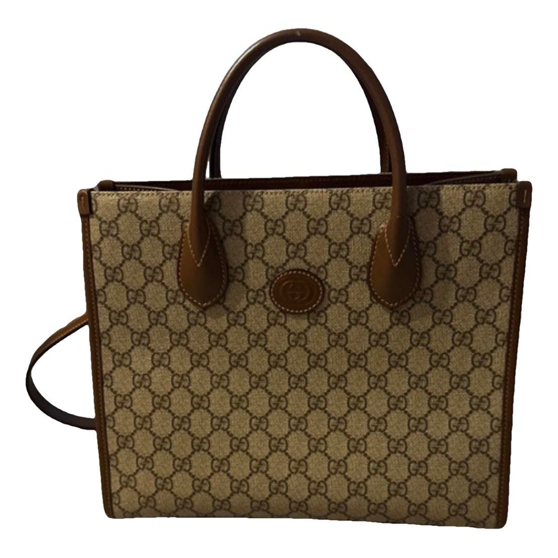 Leather tote