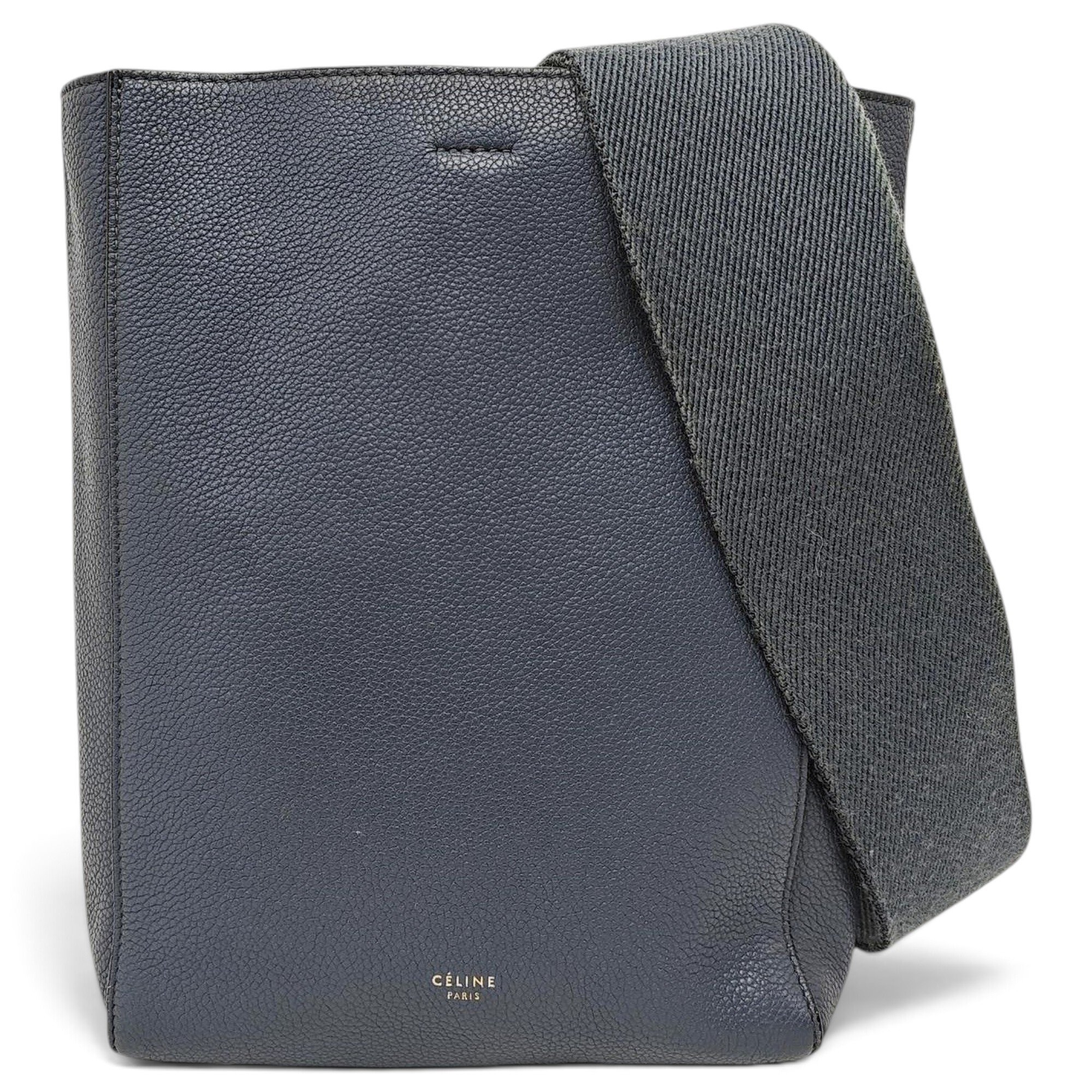Seau Sangle leather handbag