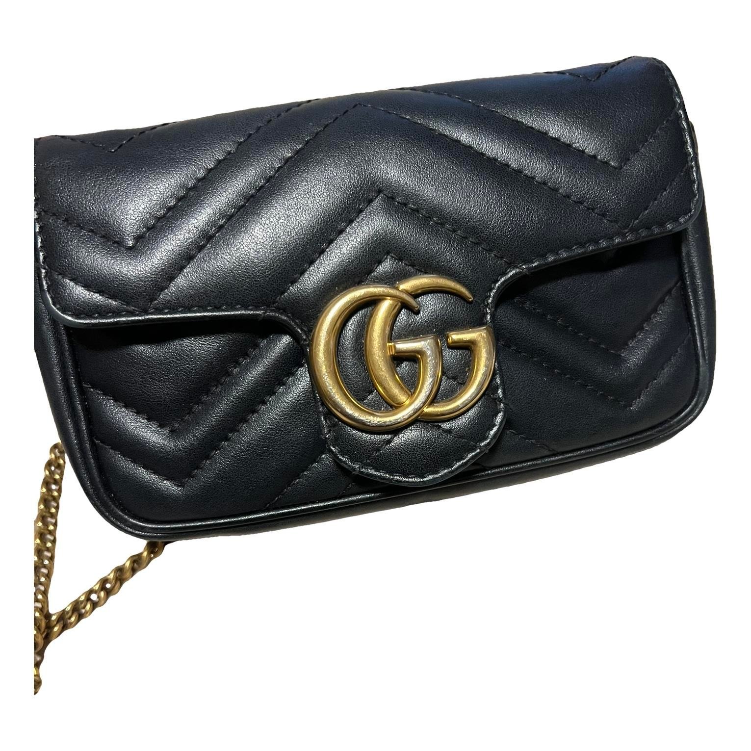 GG Marmont leather crossbody bag