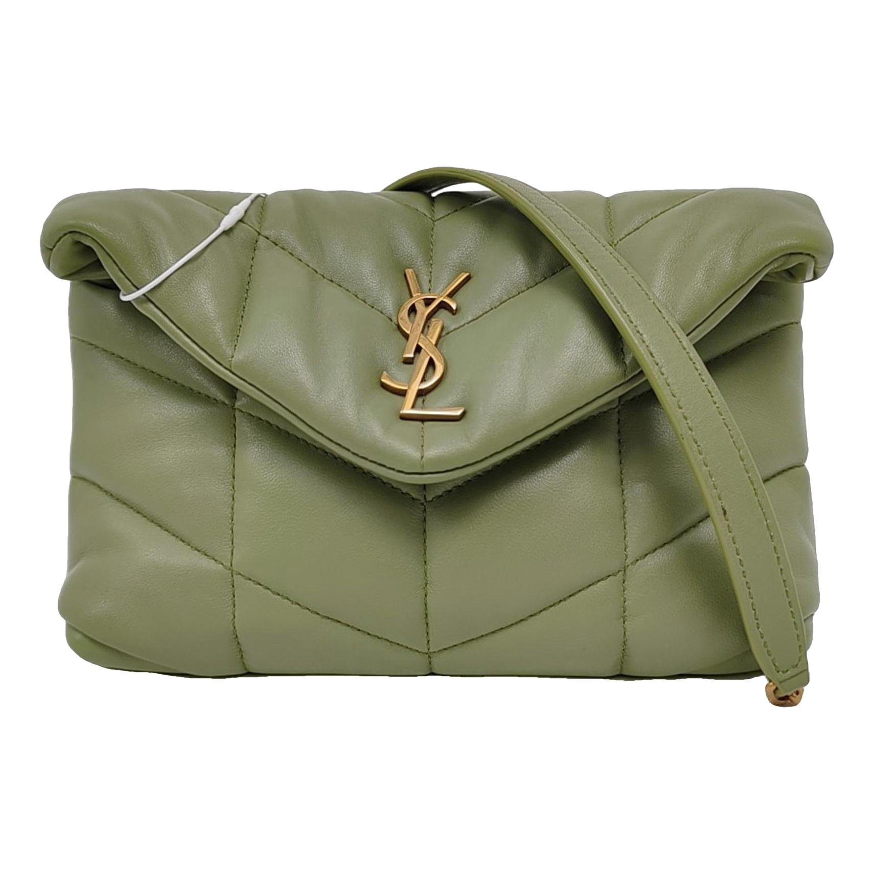 Loulou Puffer leather crossbody bag
