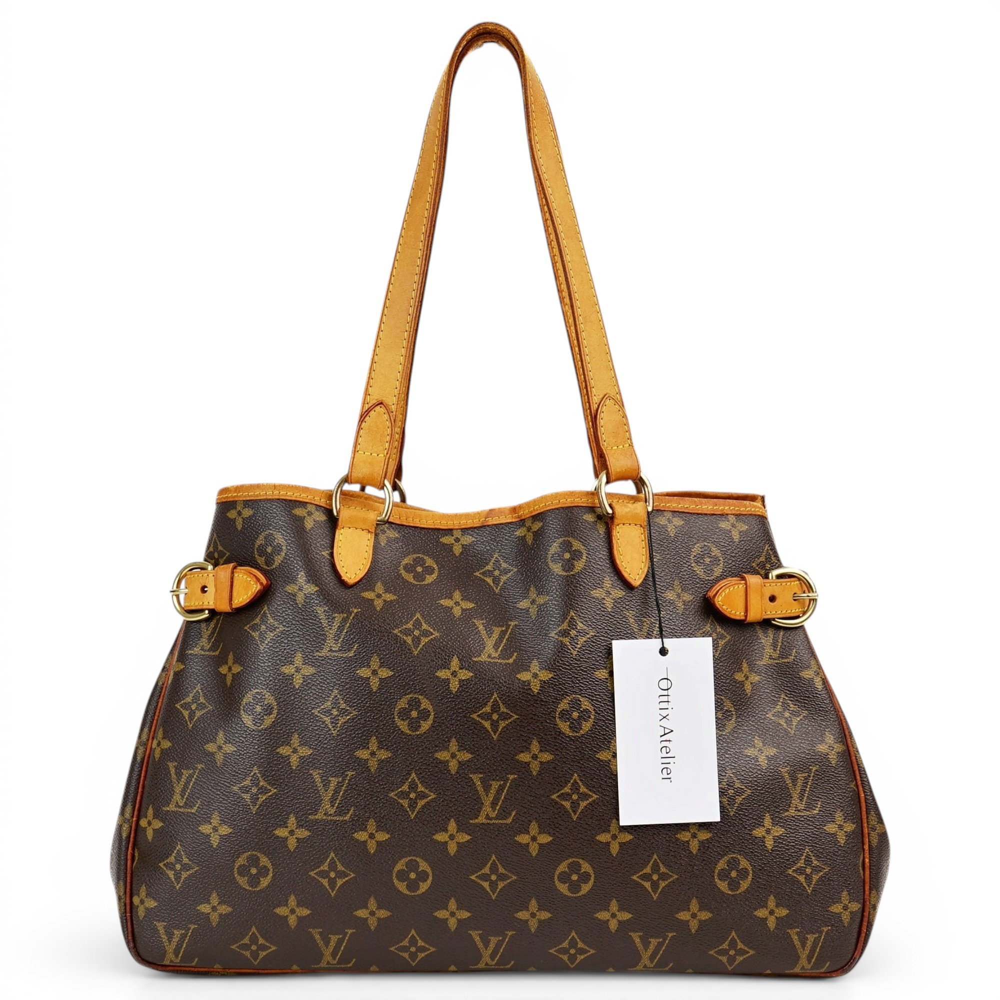 Louis Vuitton Batignolles leather handbag