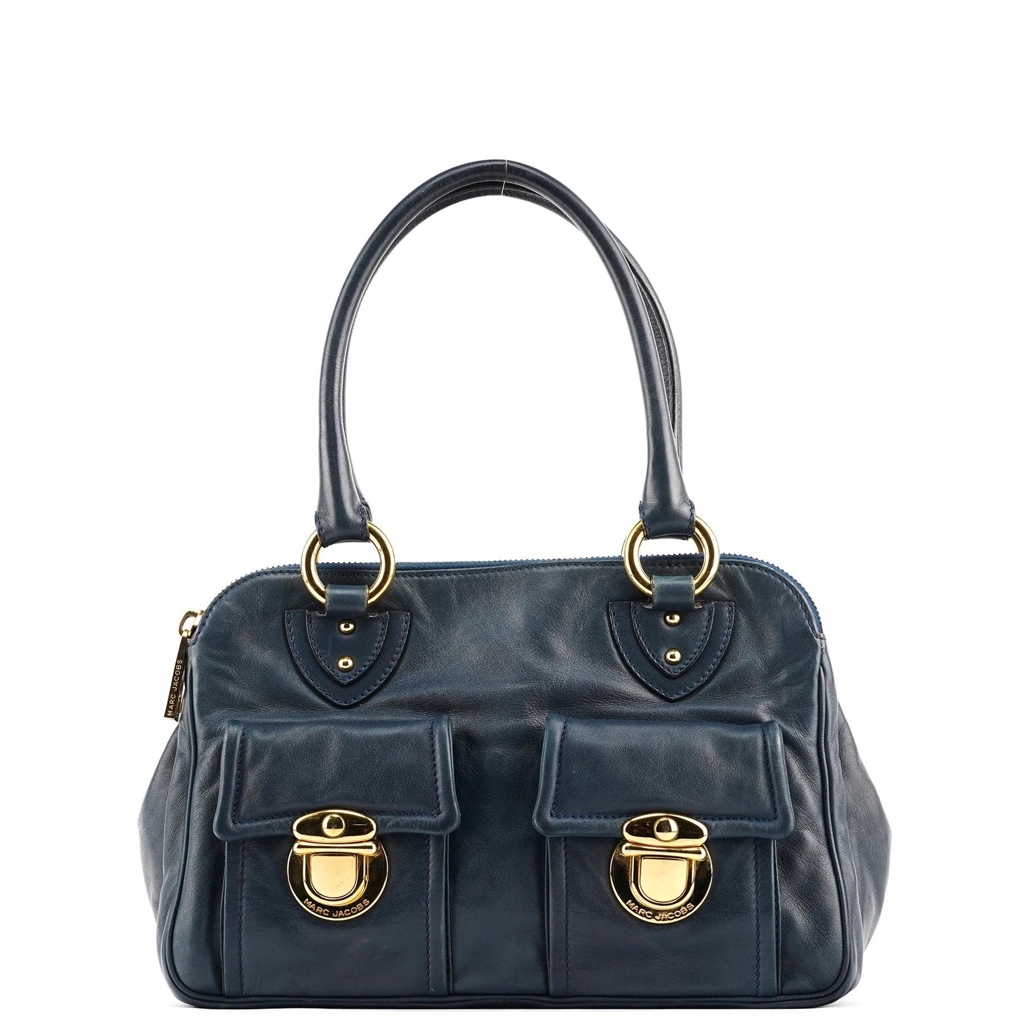 Leather tote