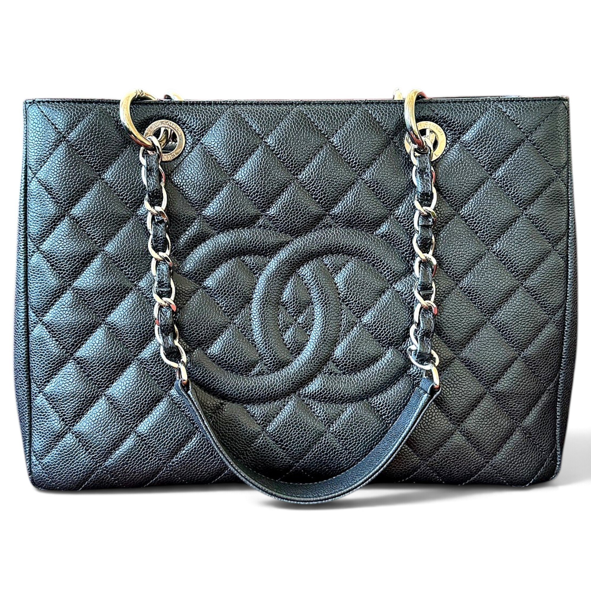 Grand shopping leather tote
